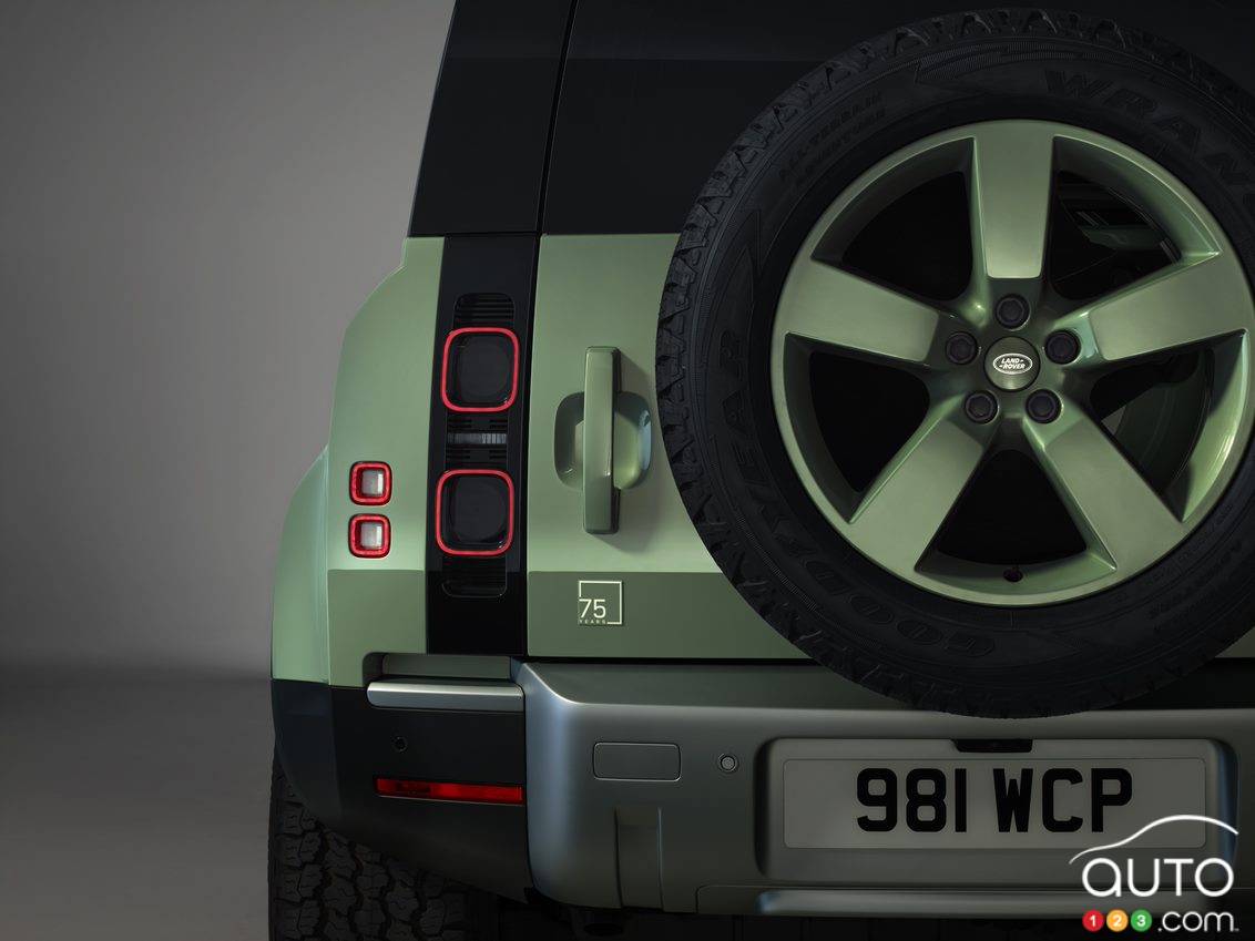 2023 Land Rover Defender 75 Years Edition Rear